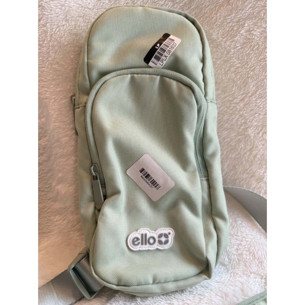 Ello Green Water Bottle Sling Holder Adjustable Carry Strap Fits 20oz-32oz New - Picture 6 of 6